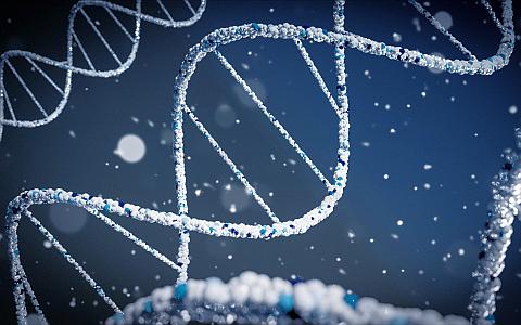 Ilustracja: spirala DNA - Photo by Braňo on Unsplash